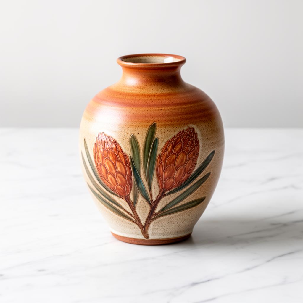 Banksia Ceramic Vase